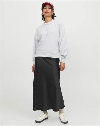 Kimmie Satin Midi Nederdel